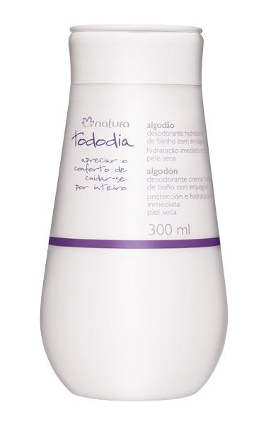 Desodorante Hidratante de Banho com Enxágue Algodão - 300 ml