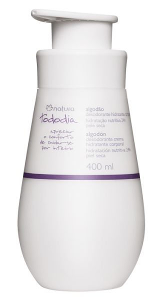 Desodorante Hidratante Corporal Algodão - 400 ml