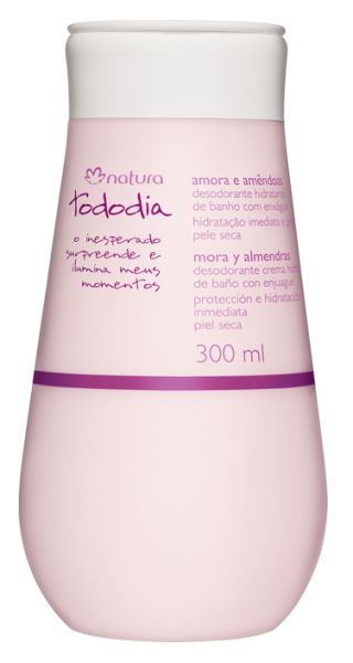 Desod. Hidrat. de Banho com Enxágue Amora e Amêndoas - 300ml