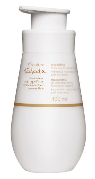Desodorante Hidratante Corporal Macadâmia - 400 ml