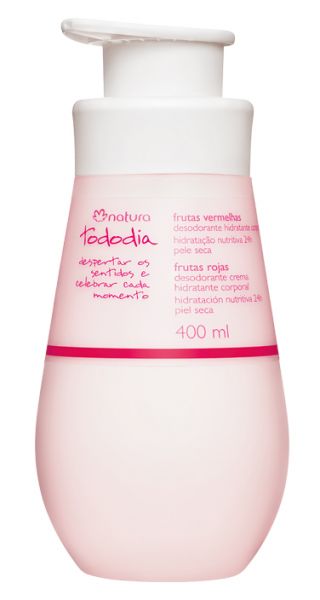 Desod. Hidratante Corporal Frutas Vermelhas - 400 ml